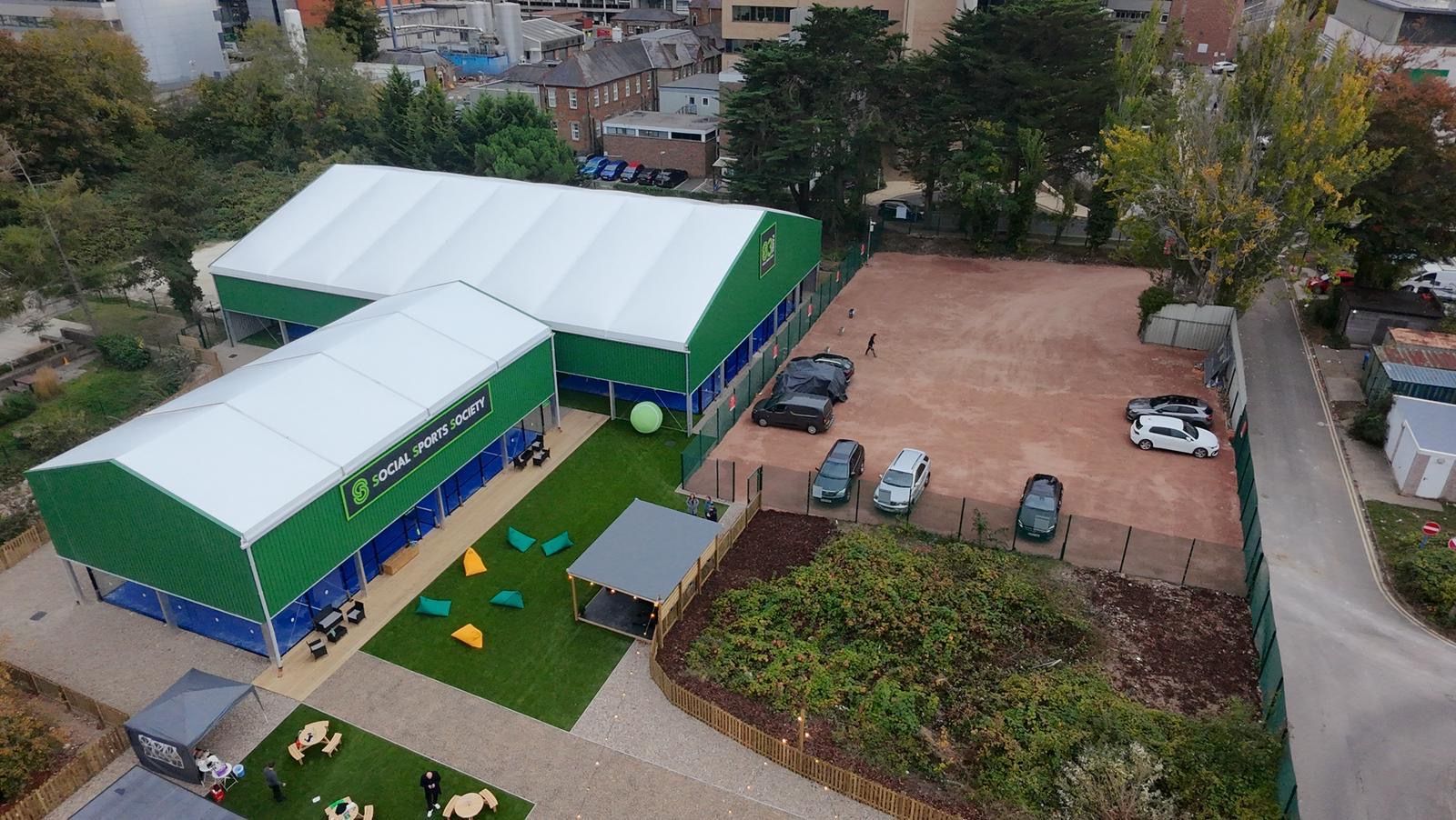 Full site overview — example padel site